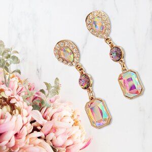 Holographic Drop Earrings